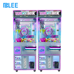 Lucky Box Claw Machine Met 4 Geschenkdoos Pluche Speelgoed Kraan Spel Kleurrijke Led Prijs Automaat Voor Arcade Fec Winkelcentra - Product Image 4
