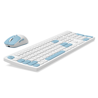 Ensemble clavier et souris sans fil SUNSONNY S-R5000, double mode, rechargeable, ultra fin, ergonomique, silencieux, pour PC portable