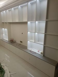 Armario Moderno de Madera Maciza <span class=keywords><strong>con</strong></span> Altura Ajustable y Gran Espacio de Almacenamiento, Diseño Ecológico para Muebles del Hogar y Uso en <span class=keywords><strong>Hoteles</strong></span> - Product Image 5