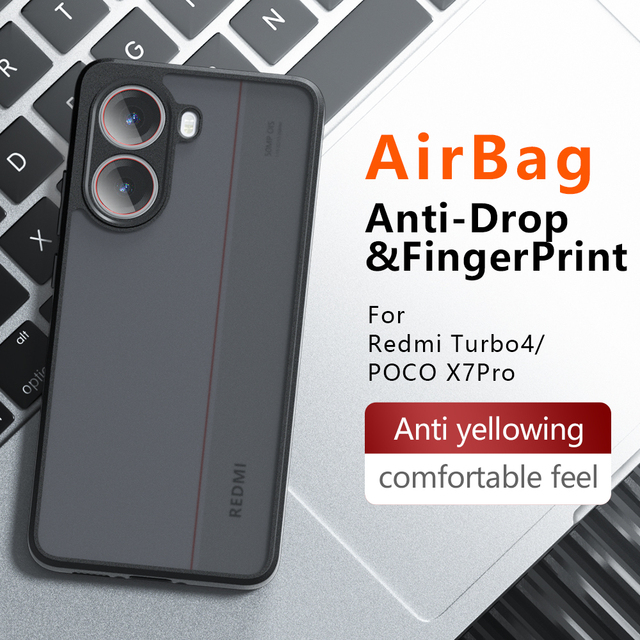 Hard Case for POCO X8 Pro Matte TPU PC Case for Xiaomi Mi 17T 5G Redmi Note 15 Pro Plus Armor Bumper Case POCO X8 Pro MAX Case