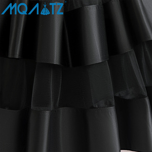 MQATZ BL017 Abito da <span class=keywords><strong>damigella</strong></span> d'onore floreale per <span class=keywords><strong>bambina</strong></span>, modello A-line, in misto cotone, lunghezza al ginocchio, per feste estive, per bambine di 7 anni - Product Image 5