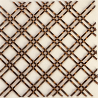 304 316 316L Décoratif Poudre Enduit En Acier Inoxydable Architectural Or Bronze Décoratif Métal Armure Maille Intérieur Chambre Partition