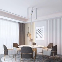 Projecteur LED cylindrique pliable à angle réglable monté au plafond et en surface Barre intelligente Tube long Downlight IP65