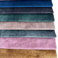 Fabricant de décoration intérieure, échantillon gratuit de haute qualité, tissu de velours hollandais imprimé 100% polyester pour meubles