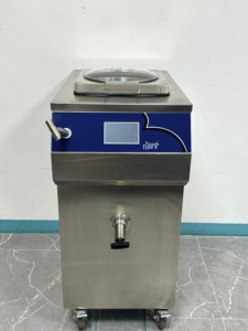 Pasteurisateur de lait UHT entièrement automatique en acier inoxydable 3-en-1 avec système de refroidissement pour crème glacée, capacité de 100 L/h - Product Image 2