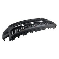 Grille avant en maille avec feux de positionnement LED ambre et lettres style Raptor, noir mat, pour Ford F-250 F-350 Super Duty 2021-2024