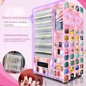 24 heures beauté rose automatique ongles distributeur automatique pièce/QR Code/système de paiement par jeton - Product Image 5