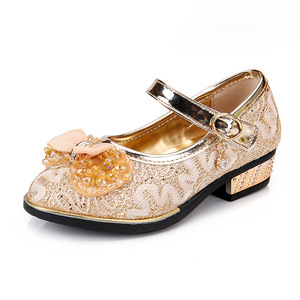 <span class=keywords><strong>Scarpe</strong></span> da principessa per bambini <span class=keywords><strong>scarpe</strong></span> da <span class=keywords><strong>bambina</strong></span> con fiocco in pelle per festa nuziale Versatile per bambini tacchi alti da ballo <span class=keywords><strong>scarpe</strong></span> singole - Product Image 1
