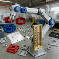 Traitement de surface, Prototypage de matériaux sur mesure, Perçage, Usinage des métaux, Matériel en acier, Usinage CNC sur tour, Pièce usinée par perçage rapide sur tour