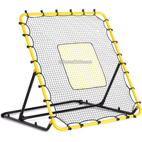 Filet de rebond 4 x 4,5 m pour baseball et softball, filet de baseball, filet de lancer de baseball, cage de frappe pour baseball