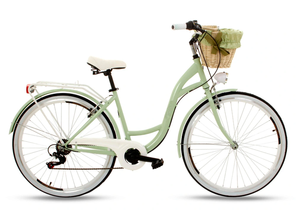Bicicletas Cargo City de 26 Pulgadas y 7 Velocidades con Horquilla de Aleación de Aluminio, <span class=keywords><strong>Bicicleta</strong></span> Urbana para Damas, Hombres y Adultos, Suministro Directo - Product Image 5