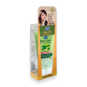 Y628 YOKO BABY SOFT ALOE FACIAL WASH 150ML Formule douce nettoyante en profondeur et hydratante, élimine la saleté et l'excès de sébum sans dessécher - Product Image 5