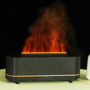 Humidificador Yx 2220 con Diseño de Llama 3D, Difusor de Aroma de 0.5L, Luz Nocturna para Hogar y Oficina, con Temporizador y Bajo Nivel de Ruido - Product Image 2