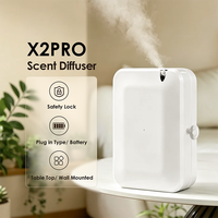 Diffuseur d'huiles essentielles sans fil CNUS X2pro avec minuterie, diffuseur d'arômes électrique pour la maison