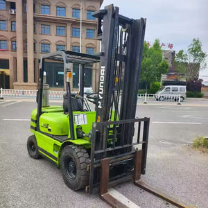 איכות גבוהה בשימוש היונדאי מלגזה 4 מטר גובה 2 טון קיבולת שמאל ימין - Product Image 6