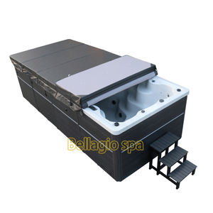 BELLAGIO Spas 18 pies/6 metros Nadar Cinta de correr <span class=keywords><strong>spa</strong></span> piscina Fitness Máquina de natación Piscina caliente al aire libre - Product Image 3