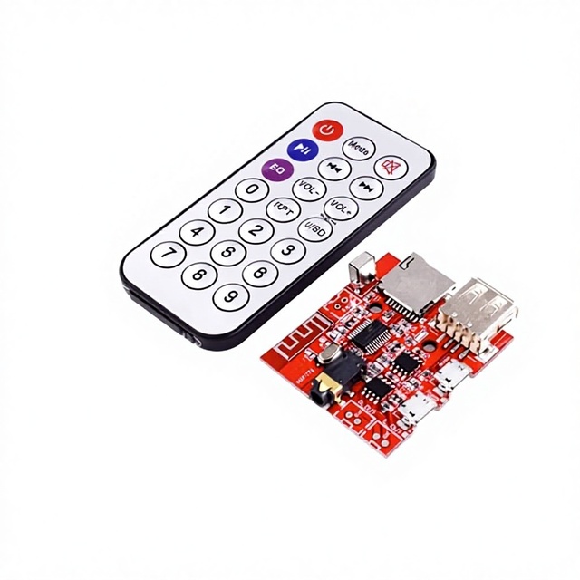 For MP3 Decoder Module Audio Receiver Board Lossless Audio Support Car Speaker Amplifier Modification 4.1
