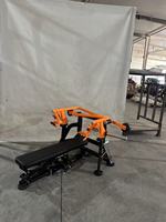 Machine de musculation professionnelle à charge libre pour press à la presse plate, banc plat réglable pour entraînement pectoral, équipement de gym pour club de fitness