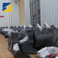 Bucket Excavator Dijual, Bucket Penggali Standar GP Heavy Duty 0.2-6.8 CBM, Aksesoris Excavator 1-50 Ton