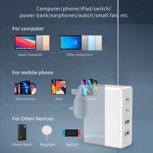 Anh chúng tôi EU <span class=keywords><strong>c</strong></span>ắm 4 <span class=keywords><strong>c</strong></span>ổng sạ<span class=keywords><strong>c</strong></span> nhanh trạm 2a2c CE ukca ROHS chứng nhận PD 100W máy tính xách tay <span class=keywords><strong>USB</strong></span> Loại <span class=keywords><strong>C</strong></span> <span class=keywords><strong>Adapter</strong></span> sạ<span class=keywords><strong>c</strong></span> - Product Image 4