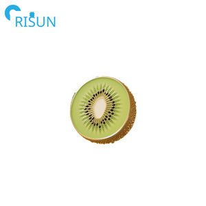 Usine personnalisée Passion passionnée <span class=keywords><strong>Kiwi</strong></span> Fruit émail épinglette Logo personnalisé propre <span class=keywords><strong>Kiwi</strong></span> plante breloques émail broche Badge broche - Product Image 4
