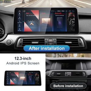 HFMidia MTK8581 Autoradio multimédia sans fil CarPlay AUTO Android14 12,3 pouces pour BMW Série 7 F01-02, unité principale radio Bluetooth - Product Image 2