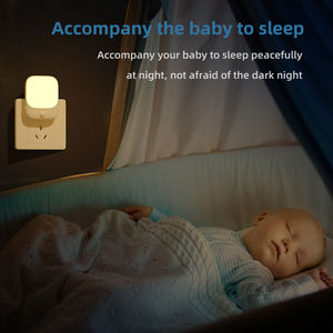 Lampu Malam Sensor Gerak Otomatis dari Senja hingga Fajar untuk Hadiah Bayi - Product Image 5