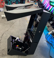 Kabinet Mesin Game Arcade untuk Bar Klub Papan Permainan Sistem Multi-Pemain & Kit Hiburan Game Kabinet Beroperasi dengan Koin