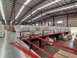 مصنع مخصص داخلي علوي الفولاذ المقاوم للصدأ هيكل منصة متعددة الطبقات الميزانين مستودع رف التآكل الأرفف - Product Image 6