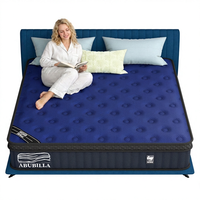 Matelas à ressorts ensachés King Size, tissu respirant et rafraîchissant, ventilation optimale pour un sommeil confortable