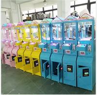 Lifun Factory Wholesale CE Certified 110V/220V Coin Operated Claw Crane Game Prize Redemption Cheap Mini Claw Machine Tempered