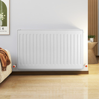 Radiateur mural rectangulaire en acier pour salon moderne 2026 Saint Lawrence, finition thermolaquée, robuste et durable