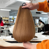 Extensions de cheveux naturels à double trame invisible, à injection, très demandées