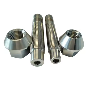 Precio de fábrica Gr5 M12 M14 Perno de rueda de titanio para automóviles - Product Image 3