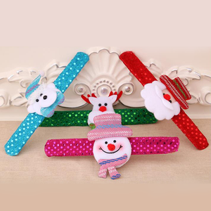 Trẻ em Pop vòng tròn quà tặng giáng sinh giáng sinh phát sáng trang trí vòng tròn tay - Product Image 1