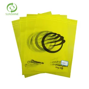 Tek kullanımlık özelleştirilmiş otobüs/havayolu/yüksek hızlı 20*20cm 60gsm nonwoven baskılı havayolu için kafalık kılıfları