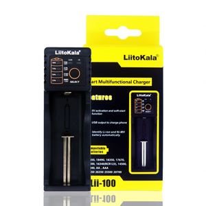 Lii-100 <span class=keywords><strong>18650</strong></span> зарядное устройство для <span class=keywords><strong>18650</strong></span>/<span class=keywords><strong>26650</strong></span>/16340 RCR123/14500/ <span class=keywords><strong>LiFePO4</strong></span>/1,2 В Ni-MH Ni-Cd аккумуляторная батарея - Product Image 1