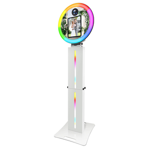 เครื่องถ่ายภาพเซลฟี่แบบดิจิตอล DSLR พร้อมหน้าจอสัมผัส LED ขนาด 9.7 10.2 10.5 นิ้ว ใช้ได้กับ iPad พร้อมแฟลชดิจิตอล DSLR สำหรับงานปาร์ตี้ - Product Image 2