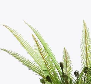 Planta Artificial de Aspecto Natural, Bonsái de Otoño, Panel de Pared de Plantas Artificiales, Hierba Seca para Techo, Helechos Artificiales - Product Image 4