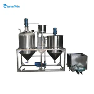 Promotion CE Decolorization, bleaching, deodorization, and dewaxing Small oil refining line/refined machine of palm oil