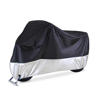 Housse de moto imperméable toutes saisons 210D, pliable, écologique, légère, durable, 200x90x100cm, résistante aux UV, protection contre le soleil et la pluie
