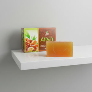 Argan Oil Infused Transparent <b>Soap</b> Bar Moisturizing Skin Care Cleansing Bath <b>Soap</b> for Smooth Healthy Skin OEM - Product Image 1