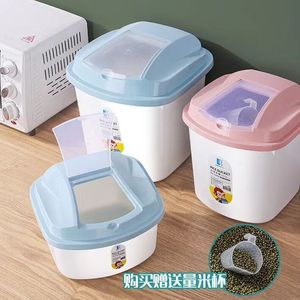 Contenant de riz sous vide en plastique PP, boîte de riz en plastique, pour la famille, usage direct, 30l, nouveau style européen - Product Image 2