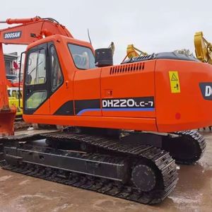 รถขุด Doosan DH220LC-7 ขนาด 22 ตัน ประสิทธิภาพสูง พร้อมเครื่องยนต์ Doosan รถขุด Daewoo มือสองสำหรับขาย - Product Image 1