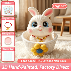 Juguetes Blandos de Animales Kawaii (Zorro, Gatito, Lechoncito) de Silicona de Rebote Lento para Aliviar el Estrés, Caja <span class=keywords><strong>Sorpresa</strong></span> Divertida y Suave para Venta Minorista en Supermercados - Product Image 5