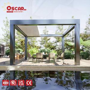 Pergola rétractable à roulettes pour jardin, patio et extérieur - Product Image 1
