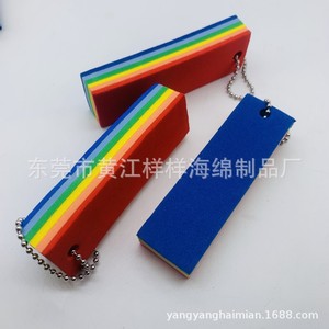 Eva Foam Keychain Rainbow Color Lightweight Packaging Sponge For Waterplay <b>Surfing</b> Tools - Product Image 2
