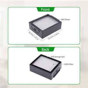 500 600 700 <span class=keywords><strong>E5</strong></span> E6 I7 J7 S9 piezas de filtro de filtración multicapa lavables Premium reemplazo para aspiradora IRobots Roombas - Product Image 4