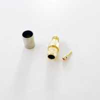 Connecteur coaxial RF SMA femelle à sertir pour câble 5D-FB LMR300