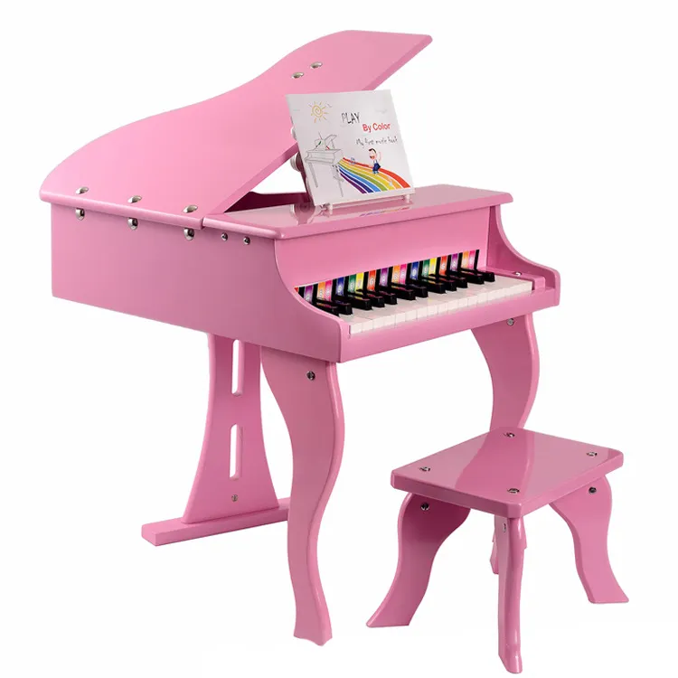 Trẻ Em Bằng Gỗ Giáo Dục Nhạc Cụ Đồ Chơi Đàn Piano Người Mới Bắt Đầu Đàn Piano Cho Trẻ Mới Biết Đi